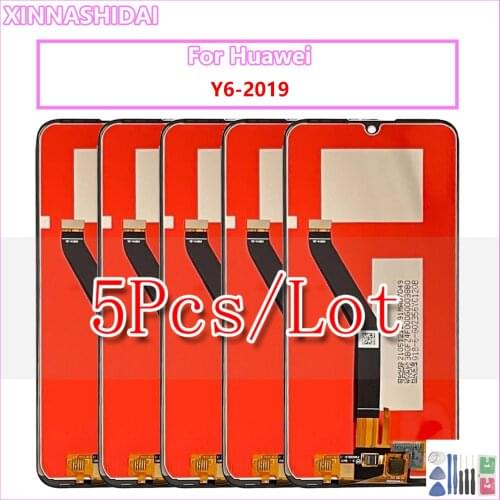 5PCS/For Huawei Y6s JAT-L29/LX3/LX1/L41 Lcd Display Touch Screen Replacement For Huawei Y 6s 2019 Display Tested Lcd Screen