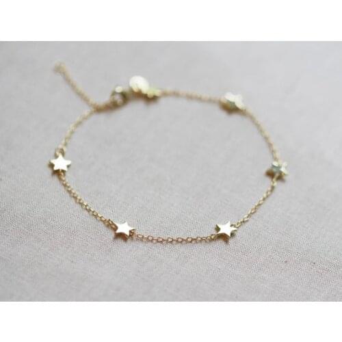 925 STERLING SILVER STAR BANGLE