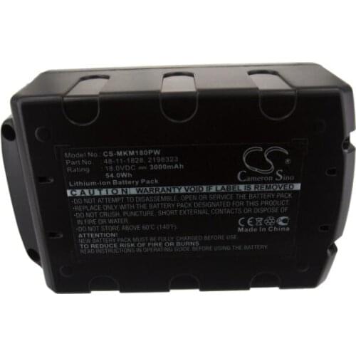 Cameron Sino 3000mAh battery for MILWAUKEE 0880-20 2601 2601-22 2602-20 2602-22 2602-22CT 2602-22DC 2603-20 2603-22 2603-22CT