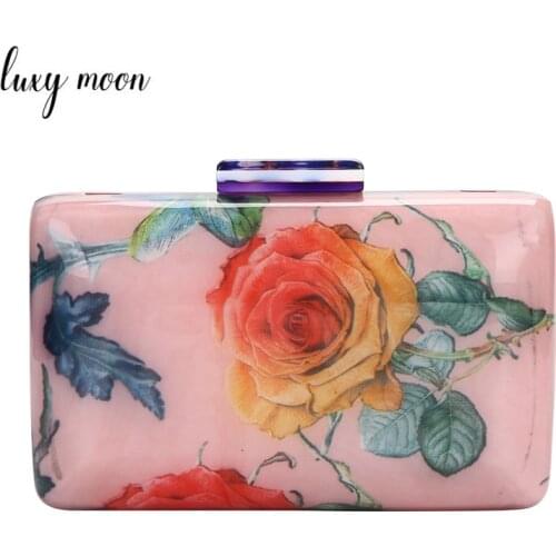 Acrylic Clutch Bag Wedding Purse and Handbag Luxury Handbags Women Bags Designer Purse High Quality Chain Shoulder Bag ZD1340