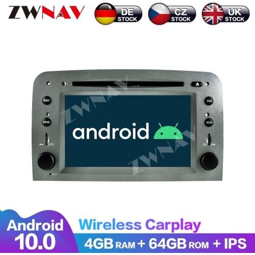 Touch Screen Android 10 4+64G 8 Core Carplay DSP For Alfa Romeo 147 2005 Car Multimedia Player GPS Navigation DVD Player