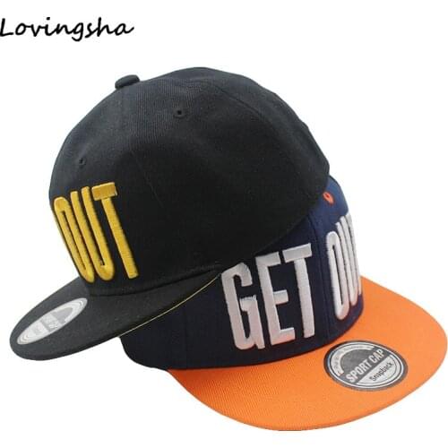 LOVINGSHA Boy Baseball Caps 3-8 Years Old Kid Letter Design Snapback Caps High Qaulity Adjustable caps For Girl CC065