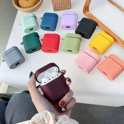 Candy Color Cases for Xiaomi Mi Air 2 2S Wireless Bluetooth Headset Protective Hard Cover Case for Xiaomi Mi Air 2 Headset Cover