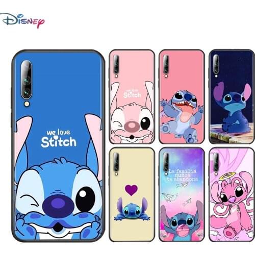 Lilo Stitch Disney For Samsung Galaxy A90 A80 A70 S A60 A50S A30 S A40 S A2 A20E A20 S A10S A10 E Black Soft Phone Case
