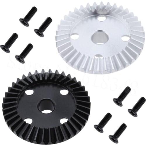 2pcs Metal Diff Differential Gear 38T Drive Gears Aluminum for WLtoys 1/18 A949 A959 A959-B A969 A969-B A979 A979-B K929 Parts