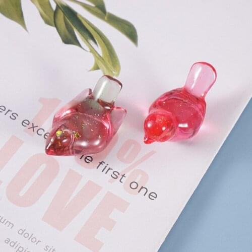 Epoxy mold simulation DIY bird pendant set DIY Easter Gift Home Decoration cute creative silicone mold Aroma plaster mold