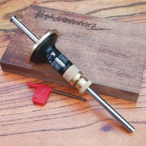 0.2mm Precision Fine-Tuning European Style Scribe Blade Scribing Tools Measuring Gauge Carpentry Woodworking Tools