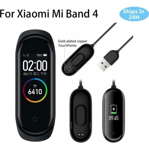 Charger Adapter Wire For Xiaomi Mi Band 5 4 Miband 3 2Smart Wristband Bracelet Mi Band 5 Charging Cable Band3 USB Charger Cable