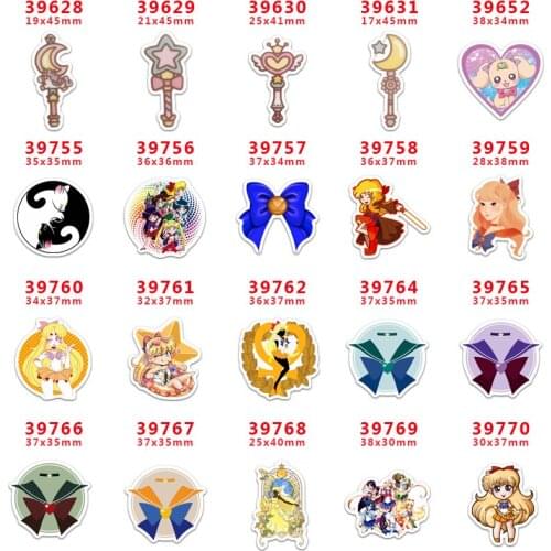10 Pcs Cartoon Planar Resin Cabochons PR39628