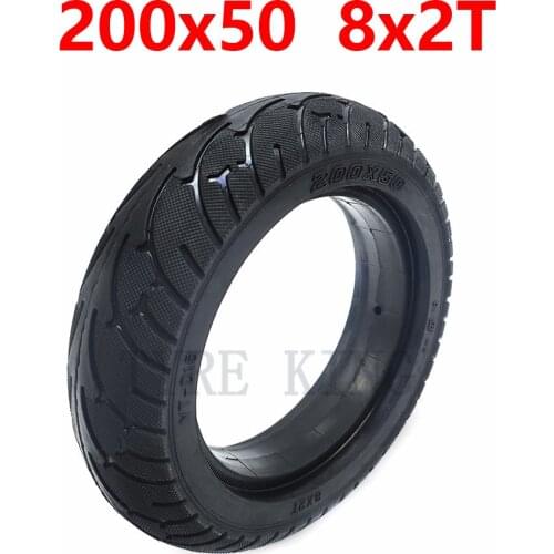 200x50 Solid Tire 8X2T For Speedway mini 4 Pro Rear Wheel 8 Inch Electric Scooter Tyre RUIMA mini 4 PRO Rear Tire
