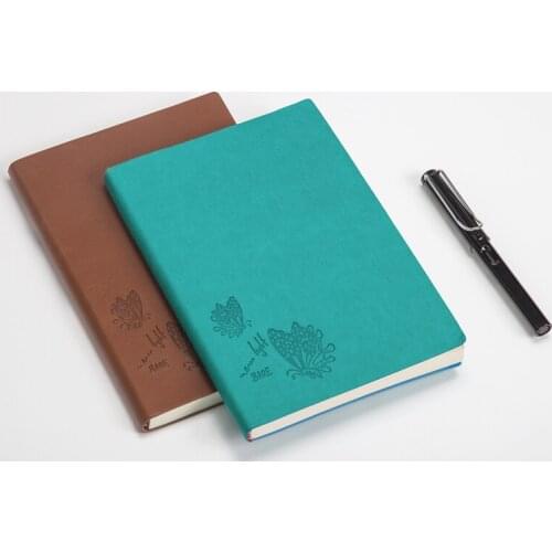 A5 Business Notepad Diary Simple Handbook Notebook Thicken Office Supplies Conference Record Notepad