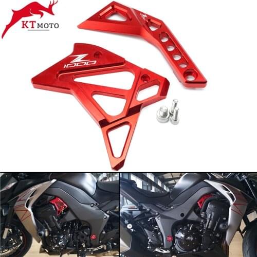 For KAWASAKI Z1000 Z 1000 2014-2019 Motorcycle Accessories CNC Aluminum Engine Stator Protective Cover Frame Decoration Cover