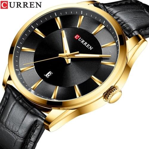 Brand Mens Watch CURREN Top Fashion Business Luxury Quartz Men Watches Waterproof Sport Men’s Wristwatch Clock Relogio Masculino