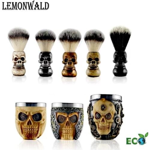 LEMONWALD 100% Silvertip Badger Bristle, Resin handle Shaving Brush Perfect gift for wet shavers for birthday or fathers day