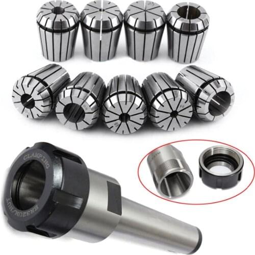 MTB2 MTB3 MTB4 ER25 Morse taper Holder +16PCS ER25 Spring Collet Chuck For CNC Milling Lathe tool Factory sales