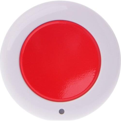 DC 9V 12V 24V 10A 1-Button 433MHz RF Wireless Remote Control Round Transmitter 4X7E