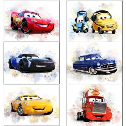 DIY 5D Diamond Painting Disney Cartoon Toy Story Pixar Car Cross Ctitch Kits Diamond Mosaic Embroidery Home Decoration