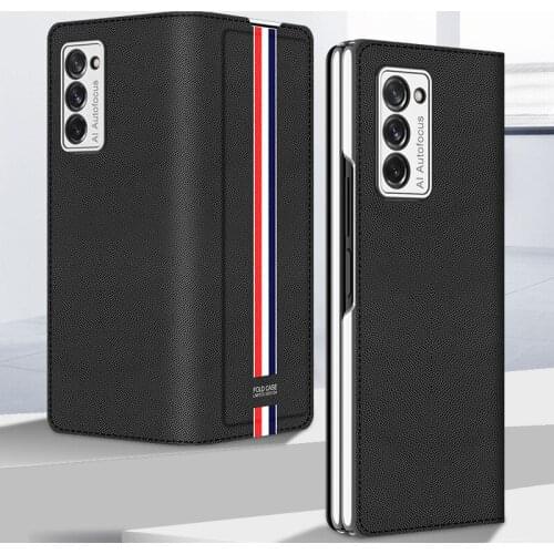 PU Material Flip Case For Galaxy Z Fold 2 Case For Galaxy Z Fold2 5G Case