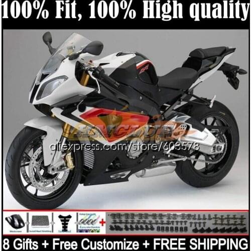 Injection For BMW S1000RR 2009 2010 2011 2012 2013 2014 44CL.64 S 1000 RR 1000RR S1000 RR 09 10 11 12 13 14 Fairing light black