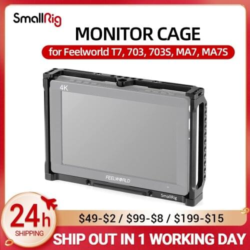 SmallRig Monitor Cage for Feelworld T7, 703, 703S, MA7, MA7S and F7S Monitor 2233