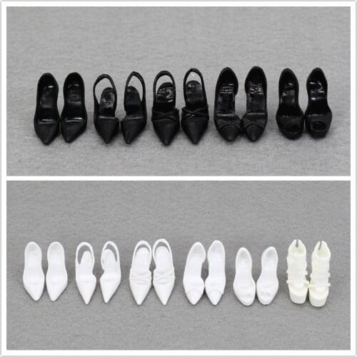 Collective edition Fashion High Heels Shoes / Doll Accessories For 1/6 FR ST Xinyi Barbie Doll , Doll Shoes