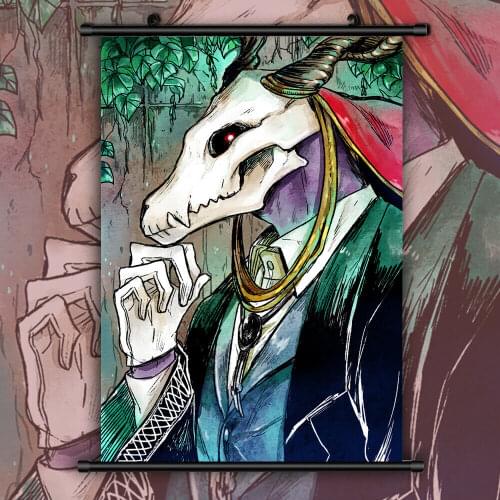 Mahou Tsukai no Yome Elias Ainsworth Anime Wall Poster Scroll Room Decor