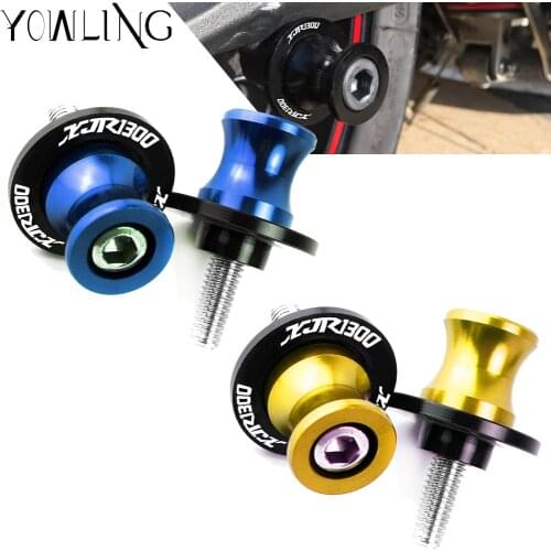 Motorcycle accessories Swingarm Spools slider stand screws For YAMAHA XJR 1300 XJR1300 1998-2008 2002 2003 2004 2005 2006 2007