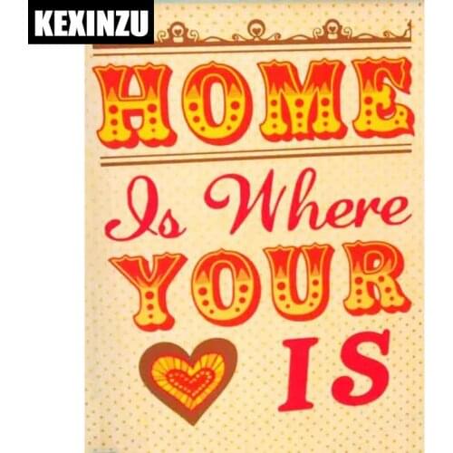 New Diy Diamond Painting Cross Stitch Blessing word 5D Mosaic Diamond Embroidery Full Rhinestone Kits For Needlework