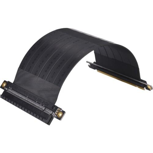 NEW Computer Cable Connector PCI Express Extension Cable Riser Card PCI-E 16X PCIE Extender PC Cable Graphics Card Riser Adapter