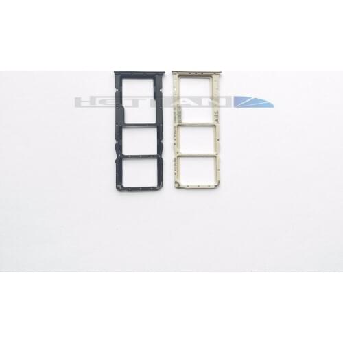 New SIM Card Tray Micro SD Card Holder Slot Adapter Parts For Huawei Y9 2018