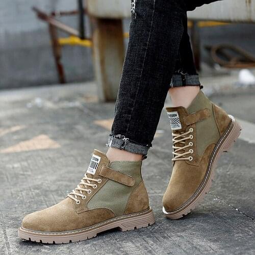 Sports leisure shoes shoe hot hightop leather men sport man loafers Mens sneakers outdoor boots fashion mens for high ocio top