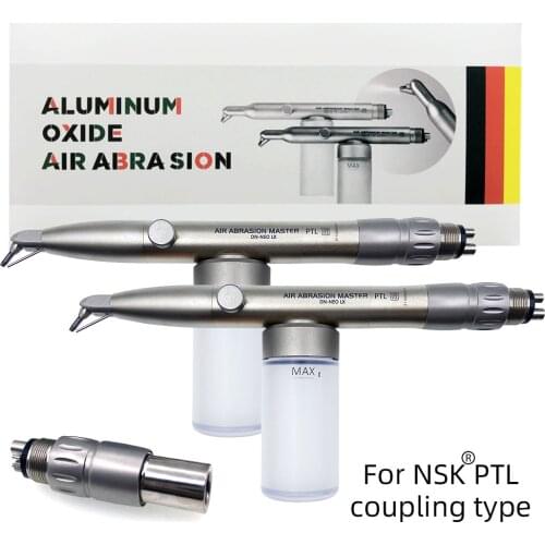 Dental Alumina Air Abrasion Polisher Microetcher Sandblasting Sandblaster with water spray kavo coupling tooth whitening sticker