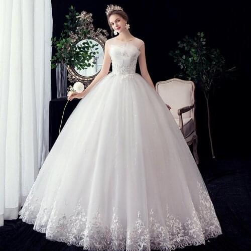 Wedding Dress 2020 New Gryffon Elegant Ball Gown Princess Luxury Lace Vestido De Noiva Robe De Mariee Plus Size
