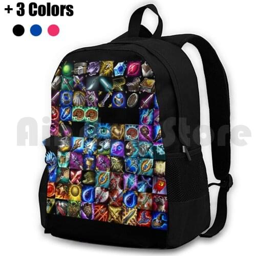 Items Outdoor Hiking Backpack Riding Climbing Sports Bag Valorant Cool Slim Old School For You Hot Trend Cs Go Book Phone Tft