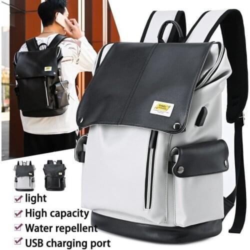 Large Capacity Men Travel Backpack Fashion Laptop Backpacks Male Anti-theft Waterproof Backbag School Bags For Teenage Boys 2021