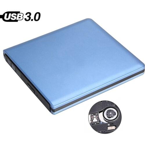 External Slim USB 3.0 DVD Burner DVD-RW VCD CD RW Burner Drive Superdrive Portable for Apple Pro Air iMAC PC Laptop Notebook