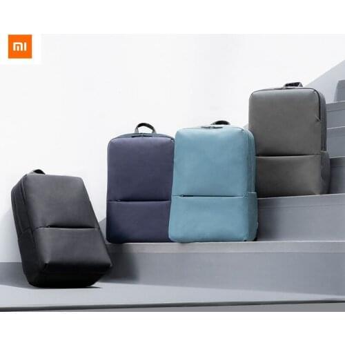 Xiaomi classic business backpack 2 double warehouse storage decompression cushioning three-dimensional 4 grade water repellent