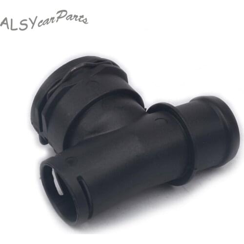 YIMIAOMO Engine Radiator Water Tank Connector For Audi A1 A3 Q2 TT Volkswagen Golf Passat Tiguan 2.0T 5QD 122 291 AG 5Q0122291T