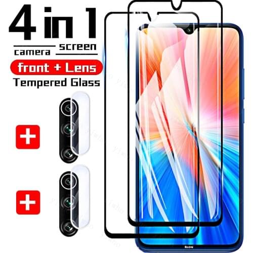 Tempered Glass For Xiaomi Redmi Note 8 2021 Screen Protector Glass For Redmi Note 8 2021 Camera For Redmi Note 8 Pro 8T Glass