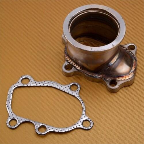 Car Turbo Downpipe 5 Bolt To 2.5'' V Band Flange Adapter Gasket Replacement Fit For GT25 GT28 T25 T28 Accessories