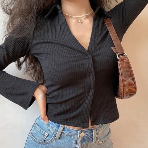 Women Autumn Vintage chocolate French Style Short Knitted Knit cardigan Chic Lady Fashion Single Breasted Loose Cardigans Femme