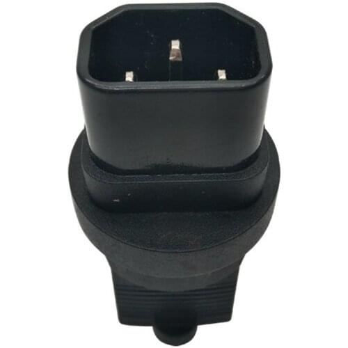 1PC PDU cabinet iec 320 pin header to U.S. standard female power converter conversion plug C14 to 5 - 15R