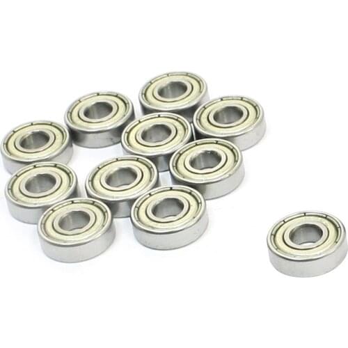 10Pcs 695Z 5mm x 13mm x 4mm Mini Deep Groove Ball Bearing Ball Bearing for electric motors wheel bearings agriculture conveyors
