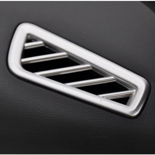 For Hyundai Elantra Avante 2016-2018 Interior Front UP Air-Condition Vent Cover Trim Matte 2PCS
