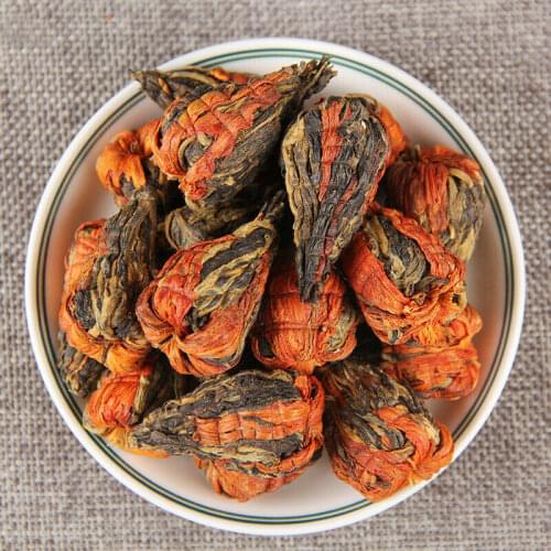 2021 Dianhong Bai He Bao Ta Dian Hong Handmade Kungfu Honey Fragrant Black Chinese Tea