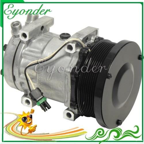 A/C AC Air Conditioning Compressor Cooling Pump SD7H15 7H15 for Caterpillar Series FLX 40405378 4698 AG522391 RE68372 SD4698