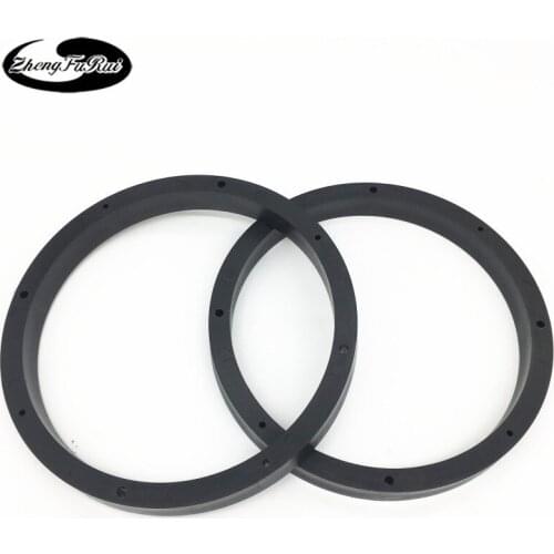 Car audio modified pad 6.5 inch universal solid horn gasket, solid waterproof plastic rubber pad pair price