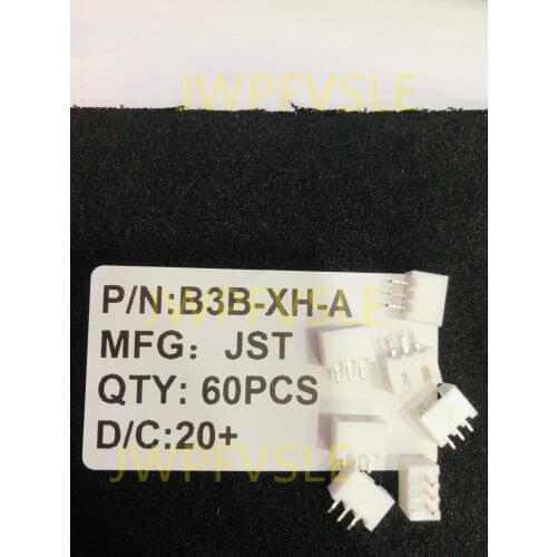 B3B-XH-A Connector Header Through Hole 3 position 0.098" (2.50mm)