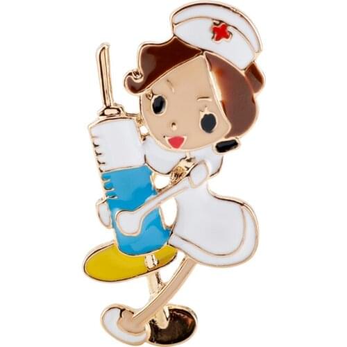 Interesting Design Doctor Stethoscope Brooch Jewelry Brooches Stethoscope Pin Physicians Student Graduation gift Brooch