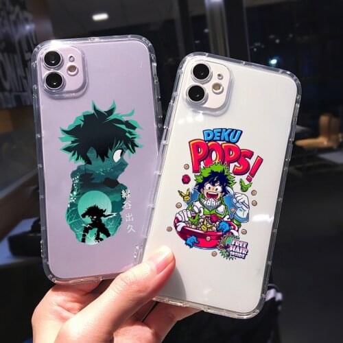 My Hero Academia Bakugou Phone Case for Iphone 12 Cute Anime Boku No Hero Academia Cover for Iphone X 7Plus 8 6 XS XR 11 Pro Max